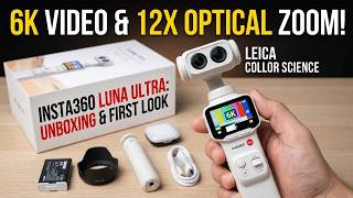 Insta360 Luna Ultra: 6K Video, 12x Zoom & Leica Color Science!