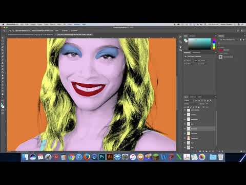 Video   Level  - Photoshop CC Tutorial - Create a Warhol Project