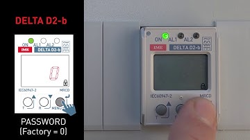 Earth leakage type B - Trip delay setting (EN)