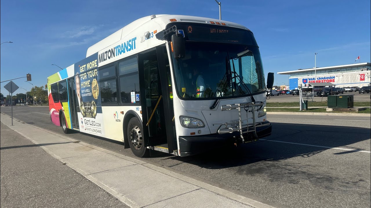 (Ride Video) Milton Transit | 2012 New Flyer XD40 1203 | Route 8 Willmott