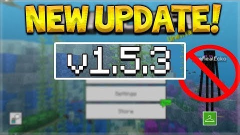 NEW MCPE 1.5.3 UPDATE! Minecraft Pocket Edition - 4D SKINS REMOVED From The Game!