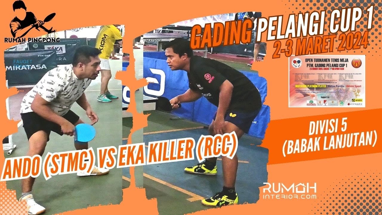 EKA KILLER (RCC) 🆚 ANDO (STMC)🔥 ‼️BABAK LANJUTAN DIVISI 5 GADING PELANGI CUP-1