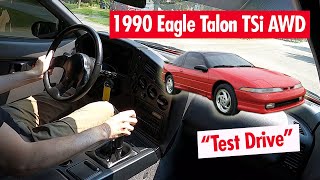 1990 Eagle Talon TSi AWD Test Drive - Raddest Retro Ride Ever!