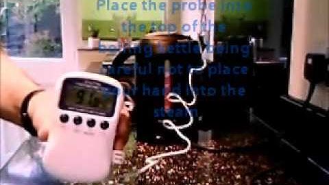 Calibrate your food thermometer