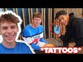 I CONVINCED MY FRIENDS TO LET ME TATTOO THEM