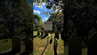 Exploring Plymouth's Historic Burial Hill.