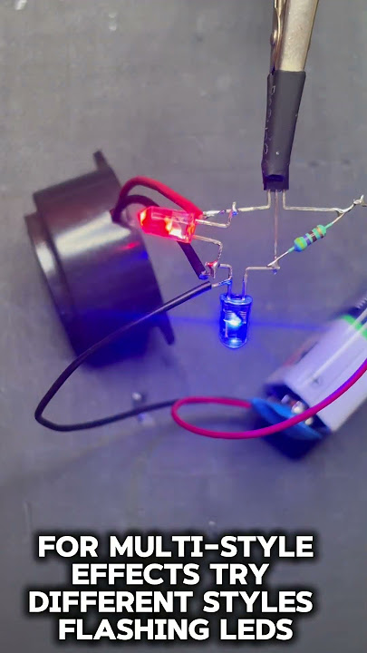What sound does it make when you connect a buzzer with RGB LEDs? Use it BC548