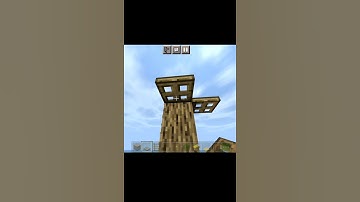 TreeHouse Design | Minecraft #shorts