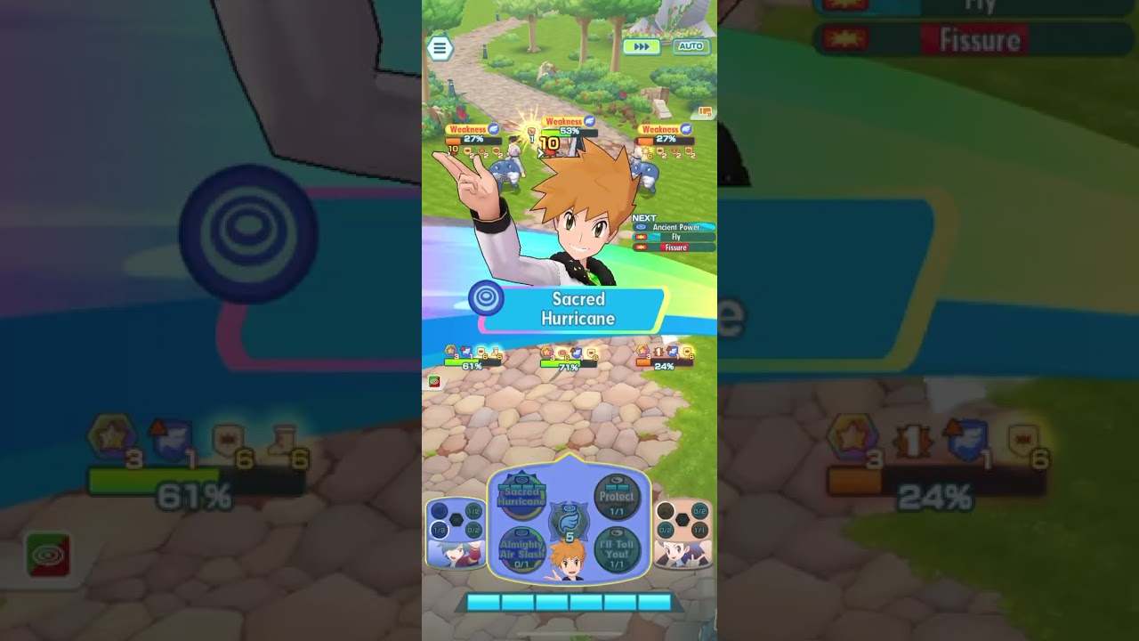 [U.B] Noland: 2 Gym Leader mission with Arc Blue 1/5 