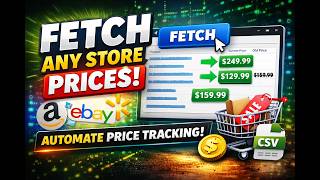 🚀 Smart Price Tracker Tool for ANY Online Store (Windows App)