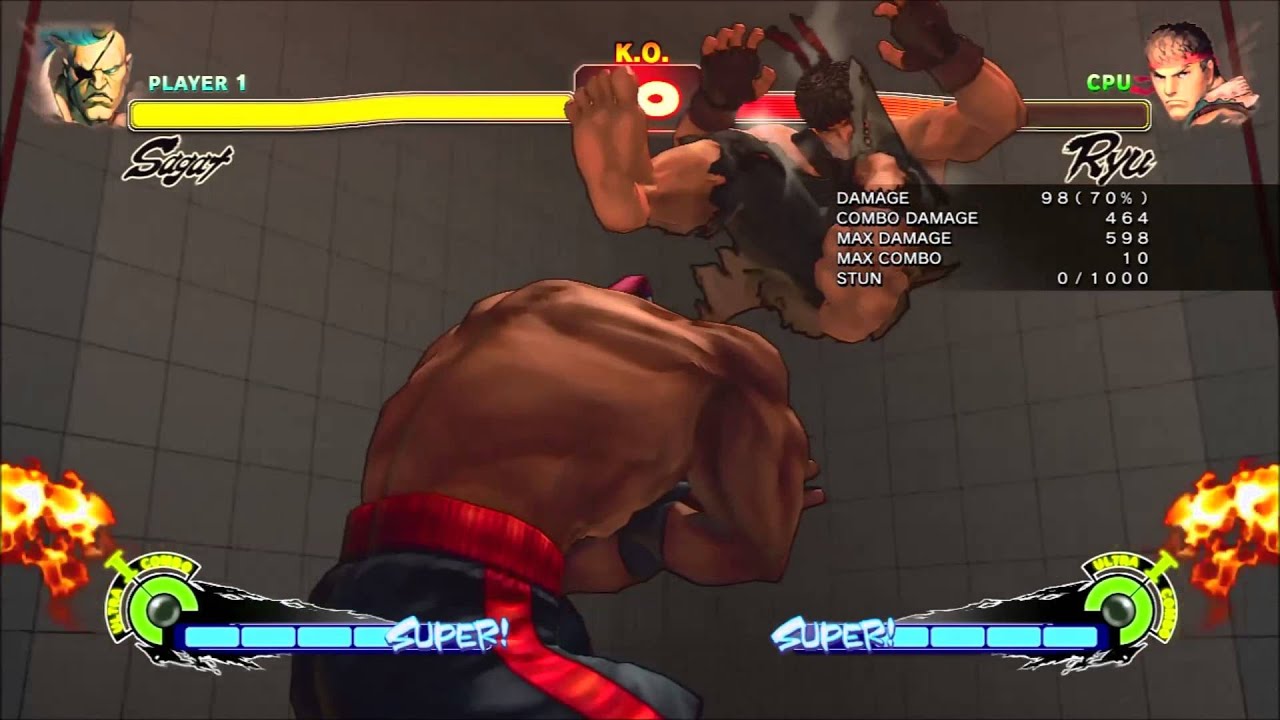 Just a reminder: Vanilla Sagat damage