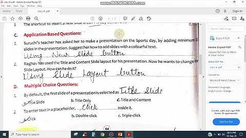 ICSE  Computer Class 4 Lesson 6