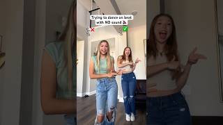 MUTE challenge! 👀🤫🔇 | Gabriella Triple Charm #shorts