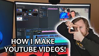 How I Make YouTube Videos! Behind The Scenes