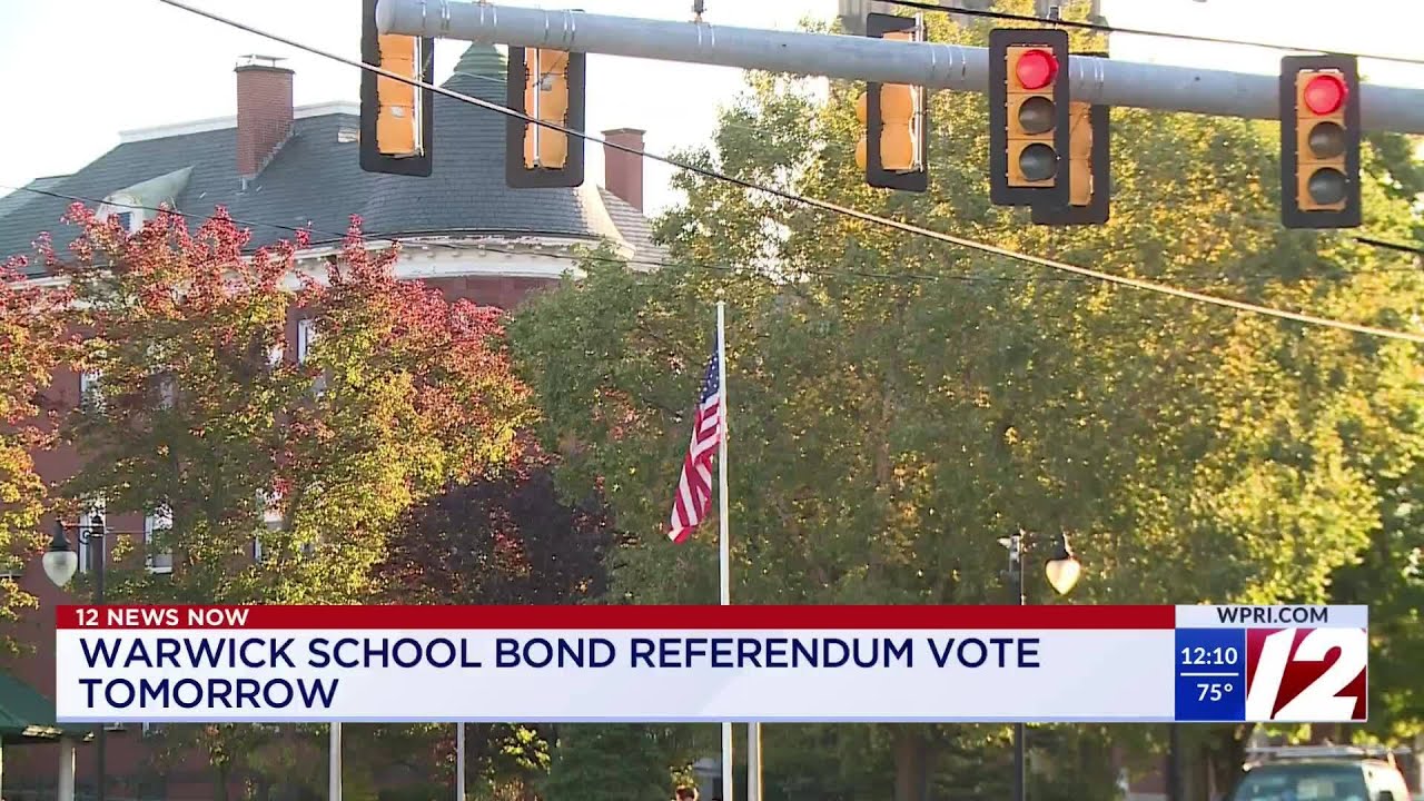 West Warwick voters to decide on $71M school renovation bond - YouTube