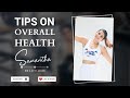 Tollywood actress Samantha Akkineni shares overall health tips