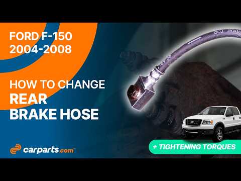 How to replace the Rear Brake Hose 2004 - 2008 Ford F-150 🚗