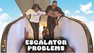 ESCALATOR PROBLEMS 🤣🤣🤣🤣😜- Dem wa Facebook and Oga Obinna