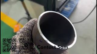 Chamfering machine for pipe single end chamfer