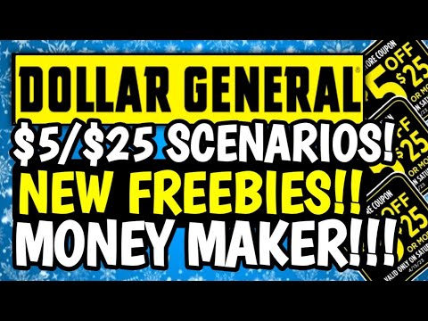 🔥FREE+MONEY MAKER!🔥NEW GLITCH!🔥$5 OFF $25 DEALS!🔥DOLLAR GENERAL COUPONING THIS WEEK🔥DG COUPONING🔥