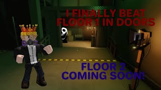 I Finally Completed Doors Floor 1