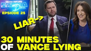 EXPOSING THE LIES JD VANCE INTERVIEW w Miranda Devine Episode 25
