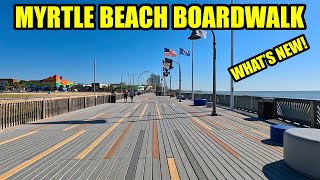 What's NEW on the Myrtle Beach Boardwalk April 2024!