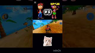 Liliana Vs Rez 🤯 #beachbuggyracing #bbr2gameplay #bbracing #youtubeshorts #shorts