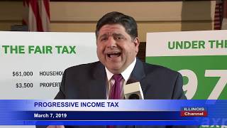 Famous Gov Pritzker (D) Unveils Elements of His Graduated Income Tax Net Worth