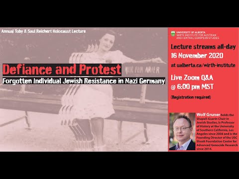 Defiance And Protest: Forgotten Individual Jewish Resistance In Nazi Germany