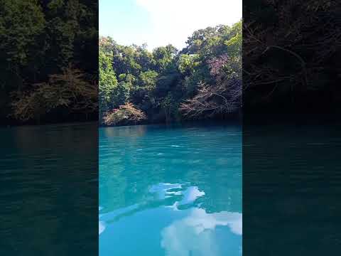 The world famous Blue Lagoon 🛶 🌊#jamaica #jamaicawalkby