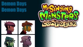 Demon Days-Gorillaz (MSM Composer Cover/ Demon Days album anniversary special)