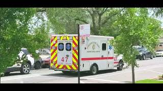 Chicago Fire Department Ambulance 47 Responding