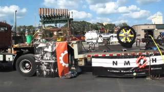 Calliope and Steam Powered Vacuum Pumping Engine - running on air
