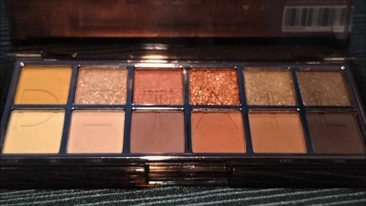 Detail cosmetics multidimensional eyeshadow palette (Soleil)🌅