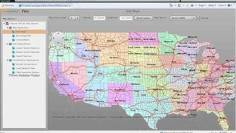 TWaver Flex GIS Demo
