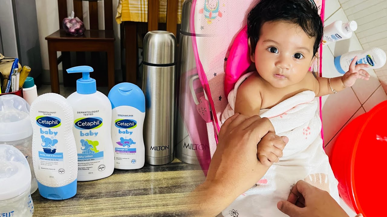 Baby Skin-care Products & Accessories  | How to make Baby Massage Oil at Home @SmilewithUsVlog