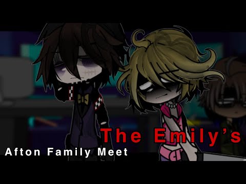 Afton Family Meet The Emily's || Gacha Club Afton Family