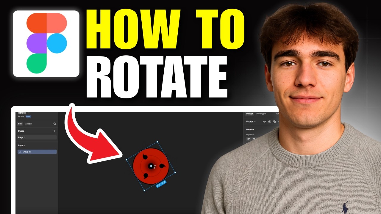 How To Rotate In Figma (Tutorial 2026) - YouTube