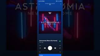 astronomia(never go home)ft Tony lgy