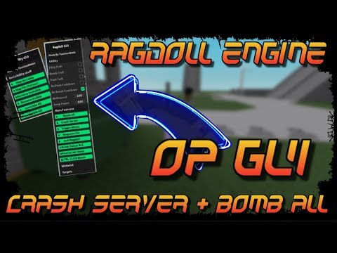 Roblox Ragdoll Engine Script Hack Crash Server Delete Map Op Youtube - roblox parkour vip server commands roblox generator tool