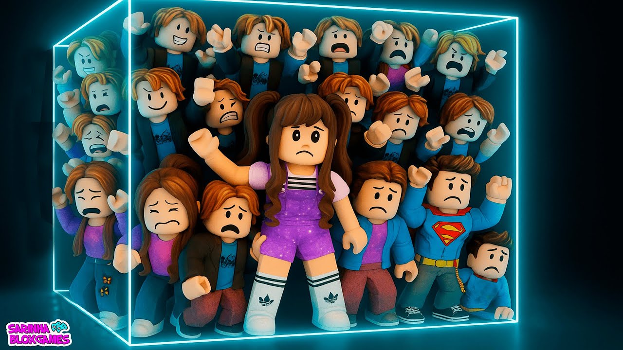 O ÚLTIMO A SAIR DA CAIXA VENCE! ROBLOX