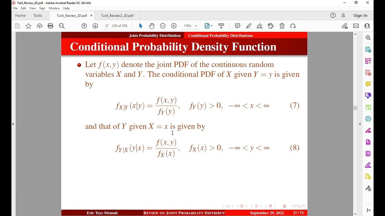 Conditional Probability Distributions With Solved Examples & Exercise ...