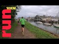 Virtual Run Inside The Race For Treadmill | 10 KM | The Harbor ⛵