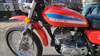 GORGEOUS CLASSIC 1974 SUZUKI TS250 ENDURO