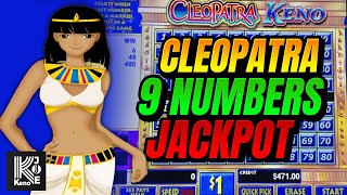 Cleopatra Keno 9 Spot Jackpot Denise Luther