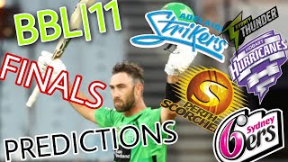BBL|11 FINALS PREDICTIONS