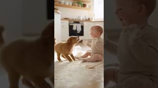 Puppy And Babys Flour Frenzy Fiasco