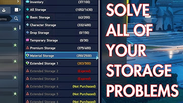 Material Storage is AMAZING | I played PSO2 on hard mode for a whole year