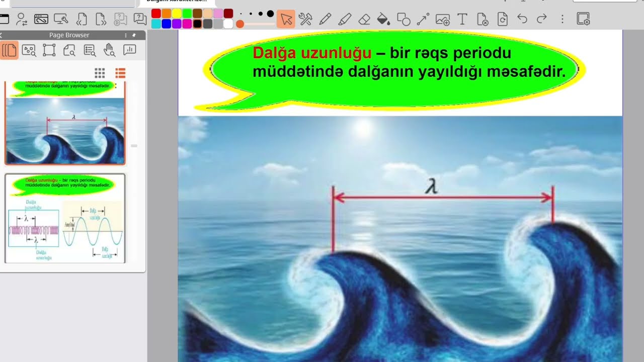 Dalğanı xarakterizə edən fiziki kəmiyyətlər